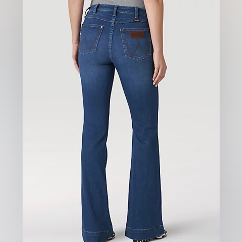 Wrangler trouser boot